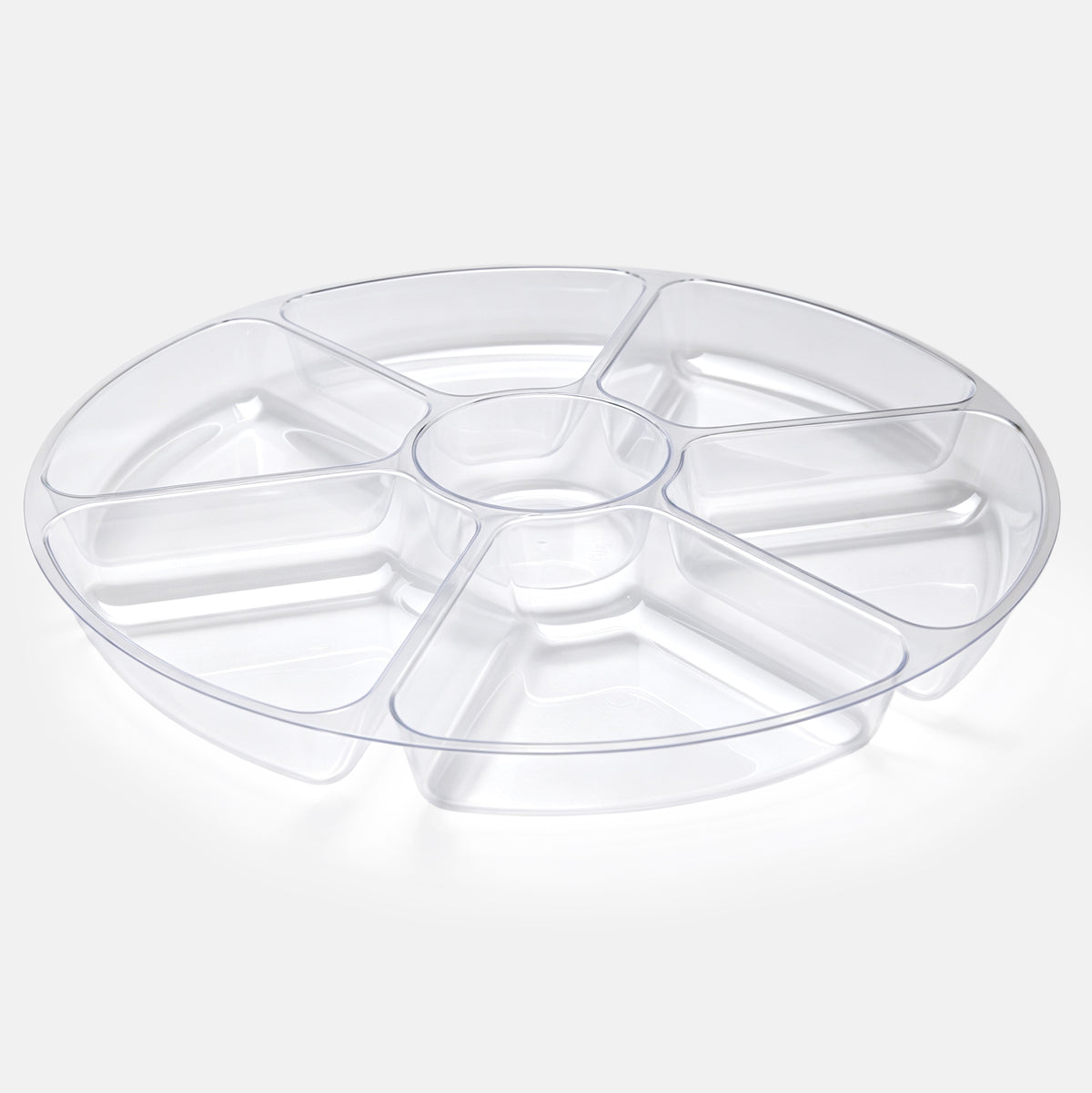 16'' 7 Compartment Tray PS
