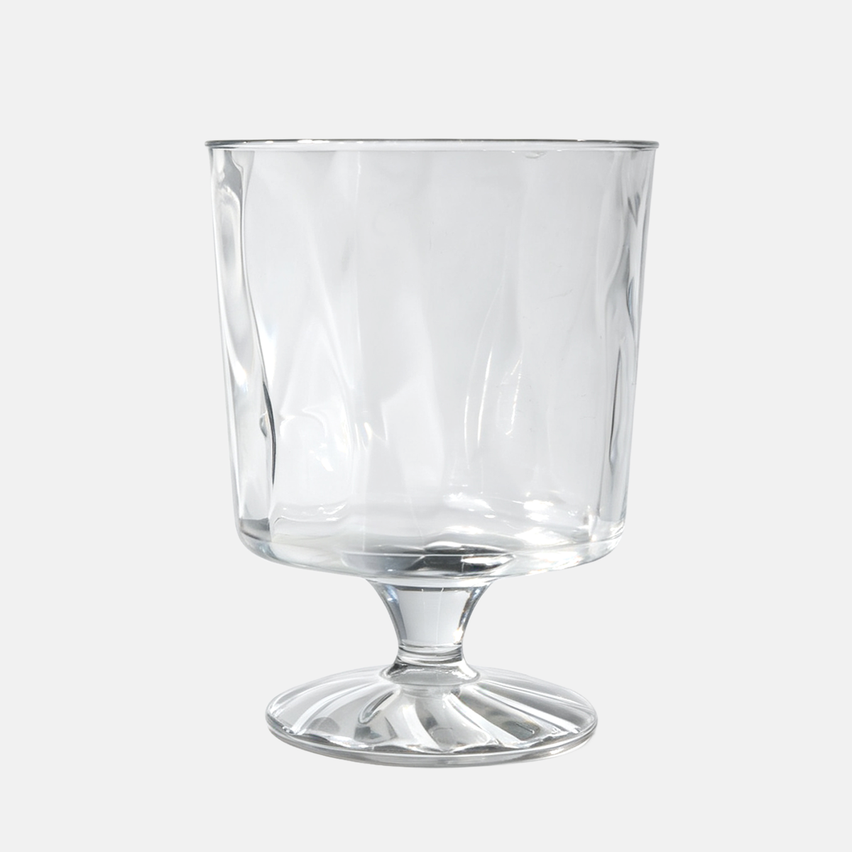 8 oz Scalloped 1 PC Wine Glass
