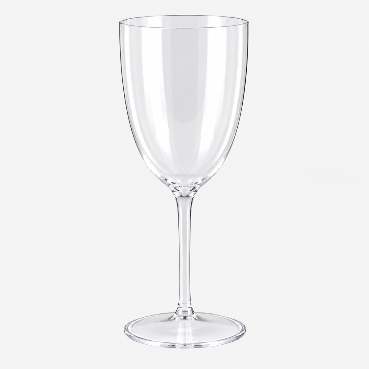 8 oz Fluted 1 PC Wine Glass