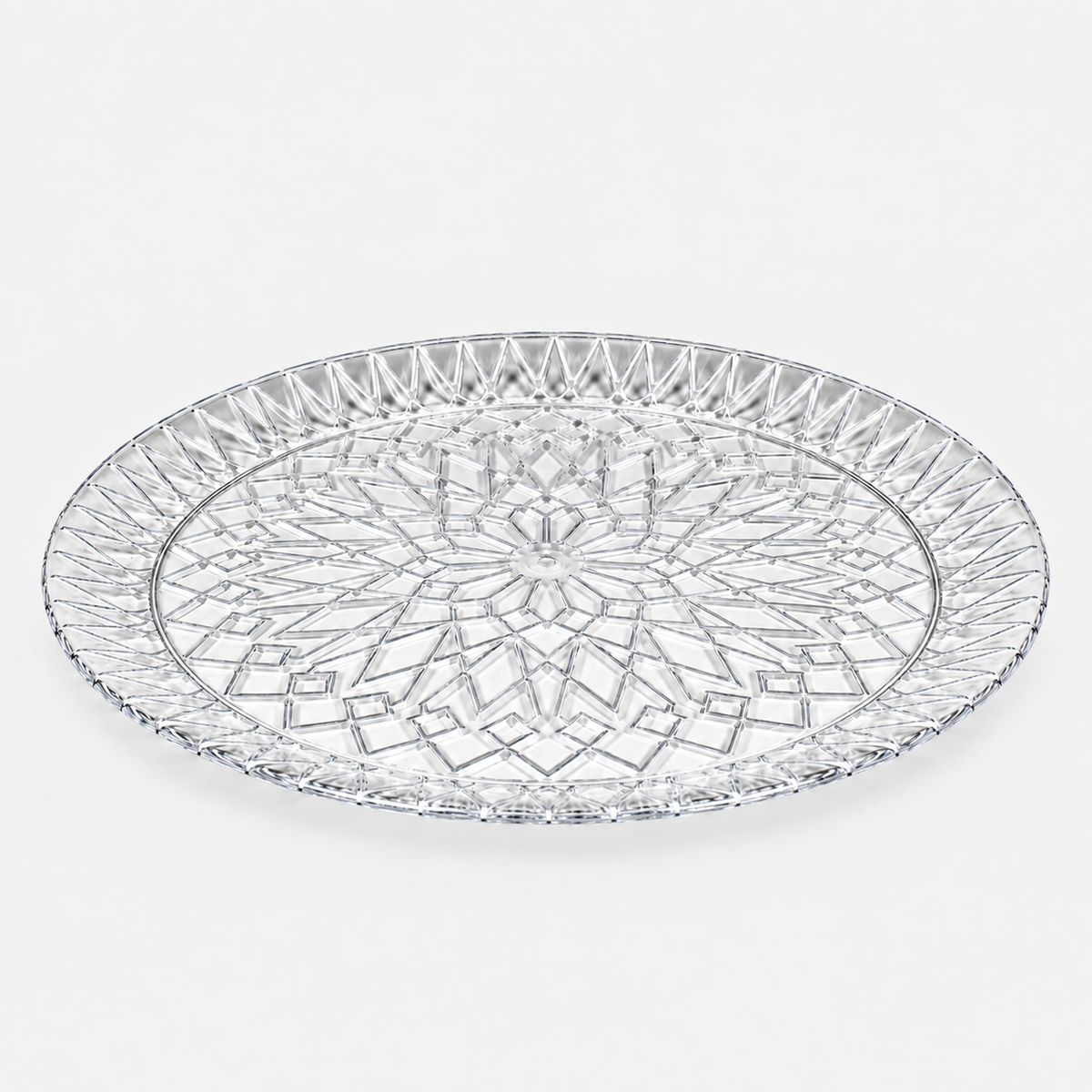 13" Round Crystalike Tray
