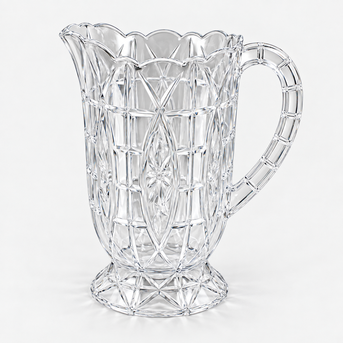 64 oz Crystal Cut Pitcher