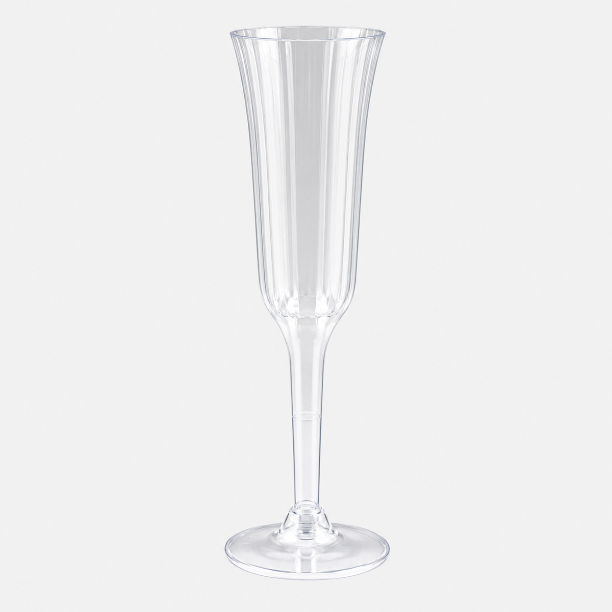 5 oz 2 PC Fluted Champagne Flute