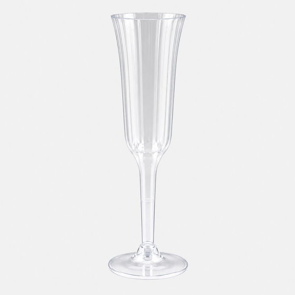 5 oz 2 PC Fluted Champagne Flute - Standard Pack