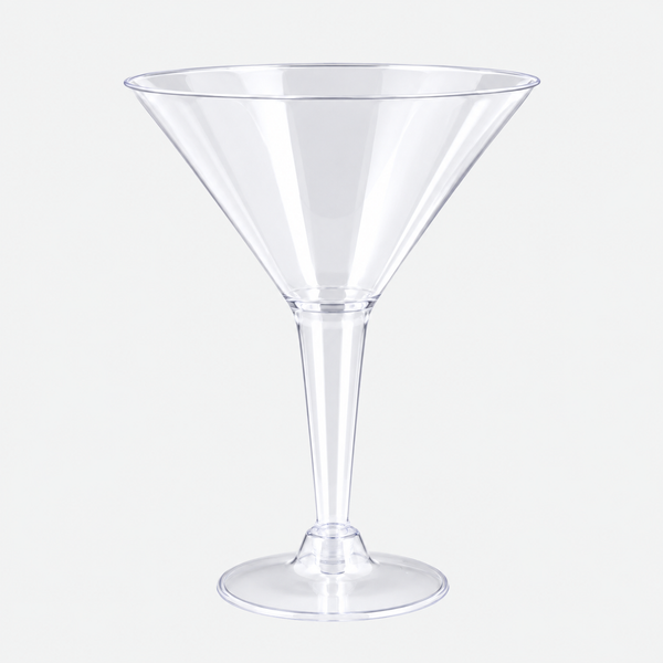 6 oz 2 PC Martini Glass