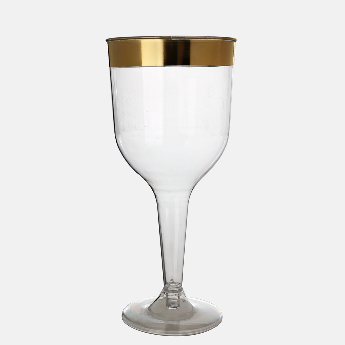 10 oz Metal Edge Wine Glass
